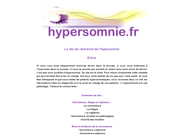 www.hypersomnie.fr