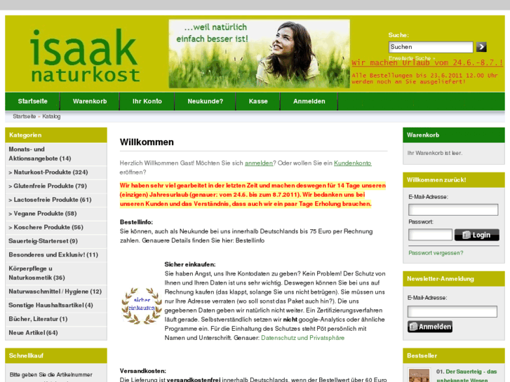 www.isaak-naturkost.com