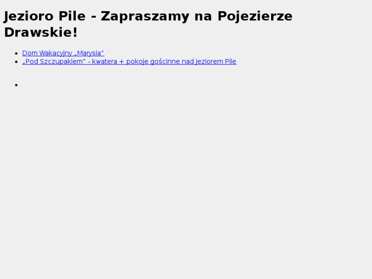 www.jezioropile.pl