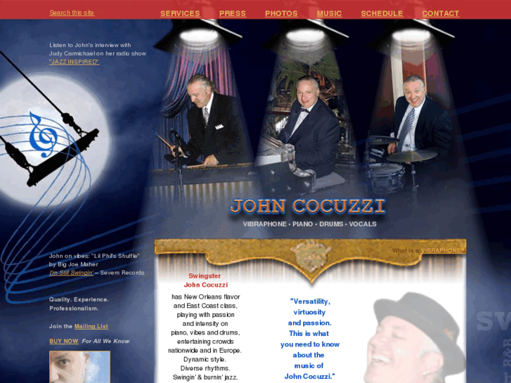 www.johncocuzzimusic.com