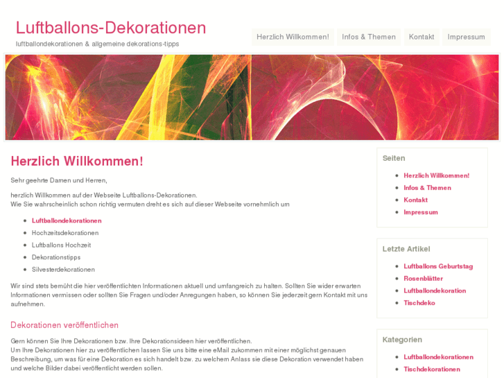 www.luftballons-dekorationen.de