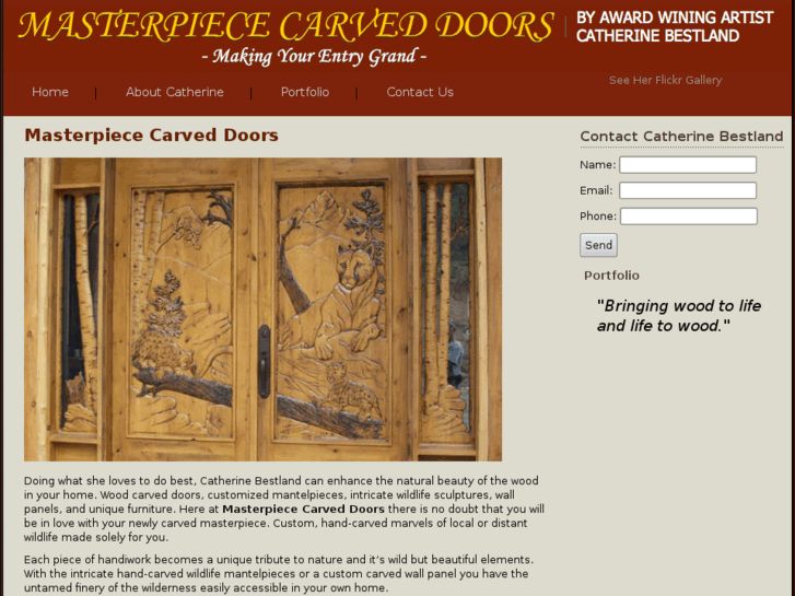 www.masterpiececarveddoors.com