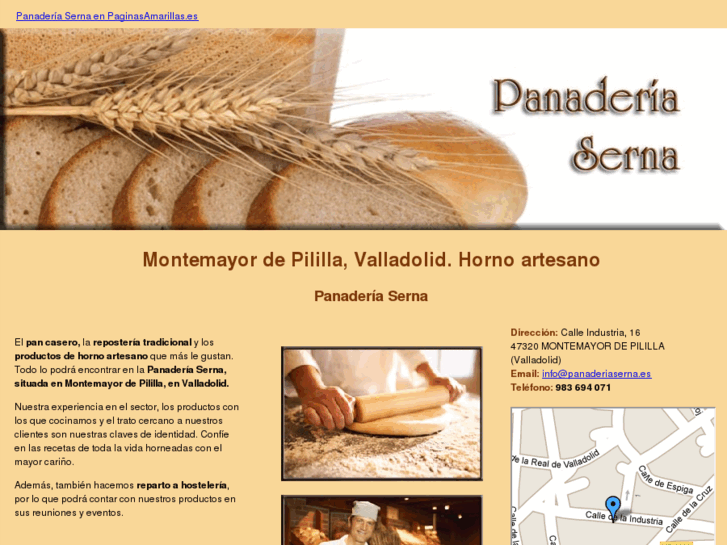 www.panaderiaserna.es