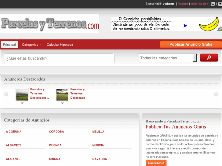 www.parcelasyterrenos.com