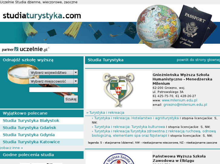 www.studiaturystyka.com