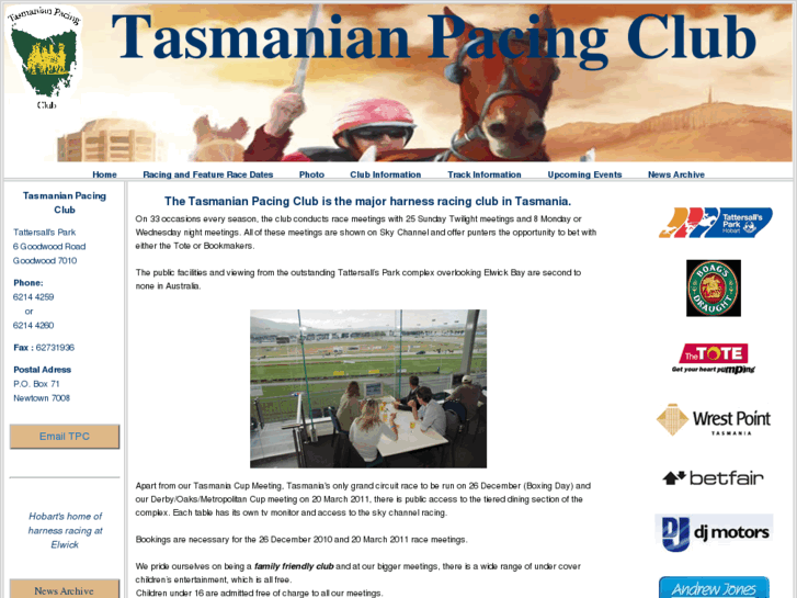 www.tasmanianpacingclub.com