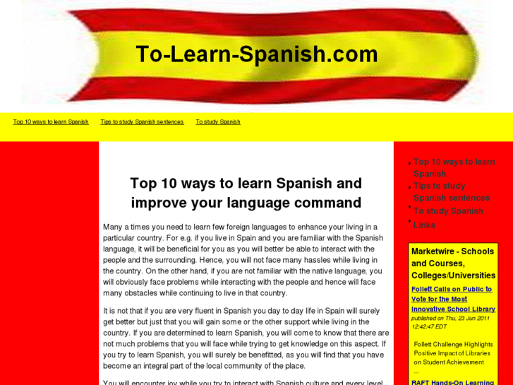 www.to-learn-spanish.com