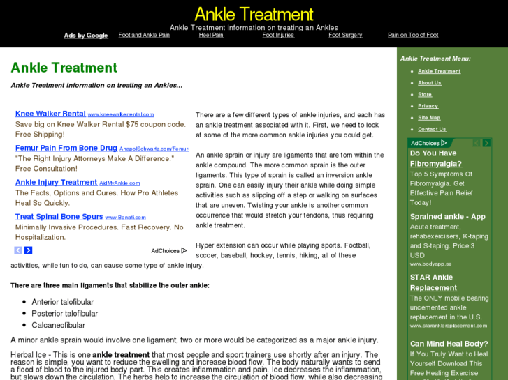 www.ankletreatment.org