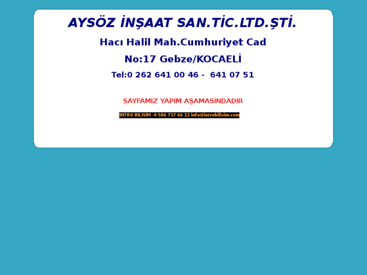 www.aysozinsaat.com