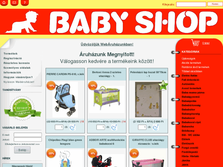 www.babyshoppecs.hu