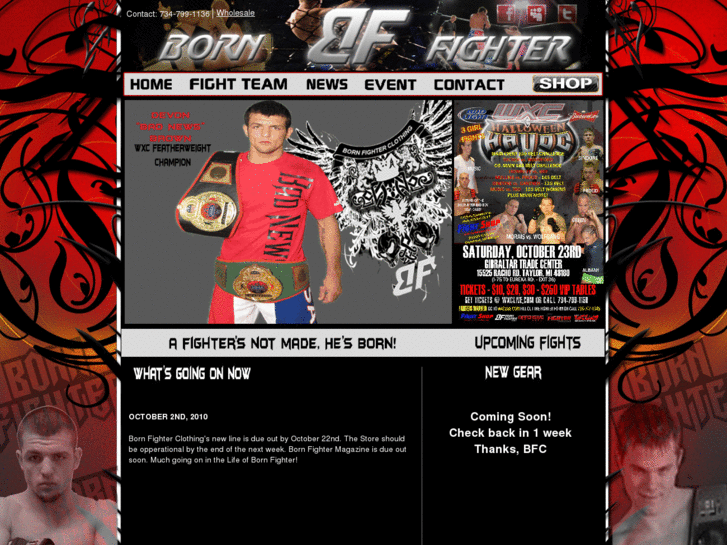 www.bornfighterclothing.com