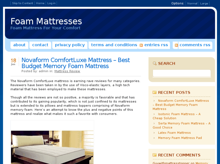 www.foam-mattresses.net