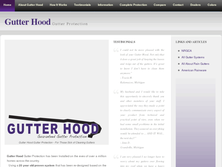 www.gutter-hood.com