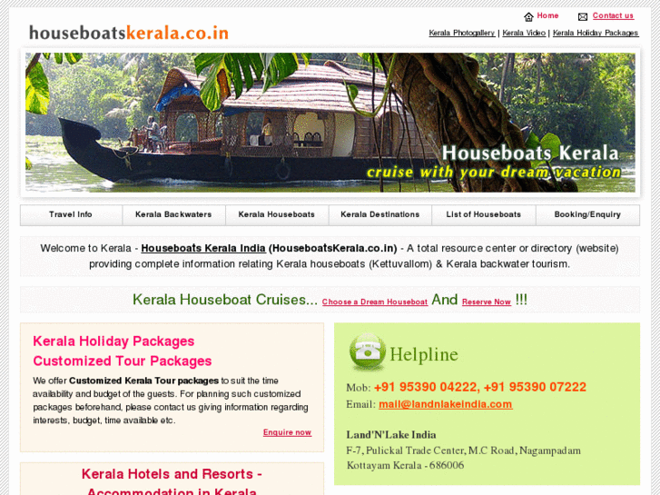 www.houseboatskerala.co.in