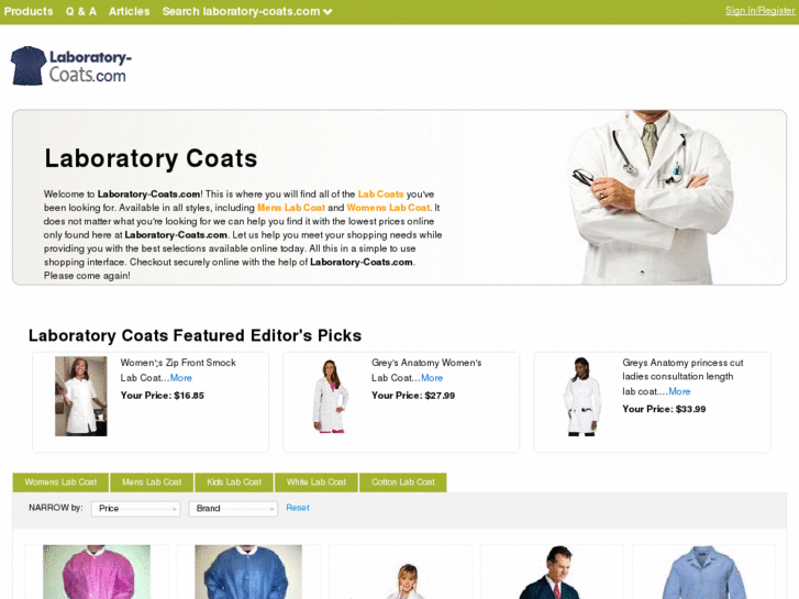 www.laboratory-coats.com