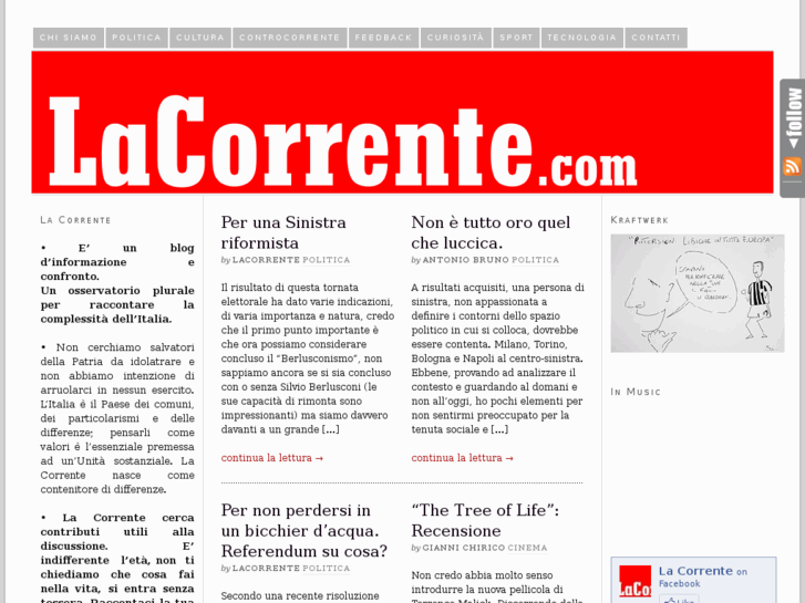 www.lacorrente.com