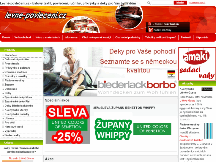 www.levne-povleceni.cz