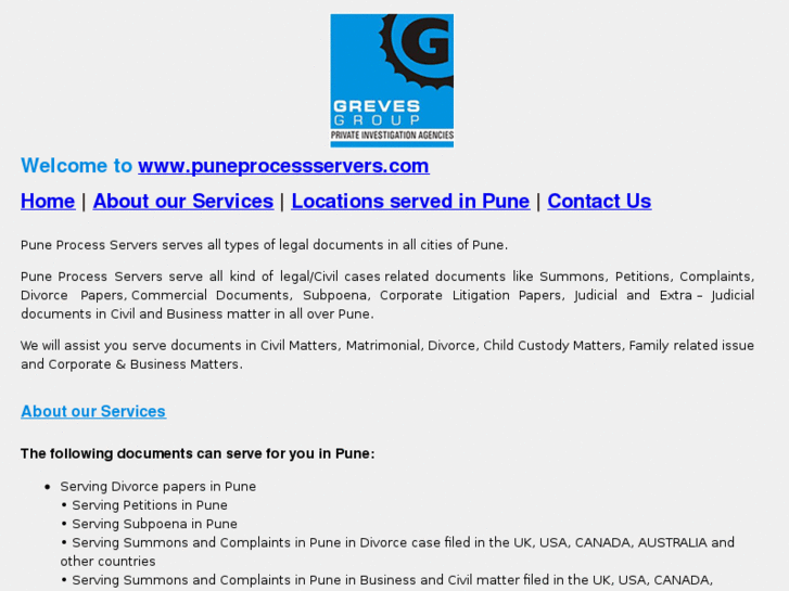 www.puneprocessservers.com