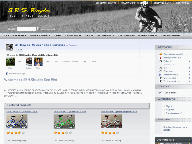 www.sbhbicycles.com