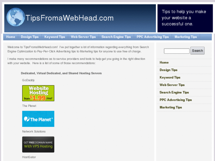 www.tipsfromawebhead.com