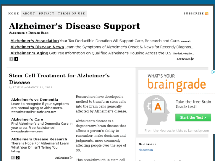 www.alzheimers-disease.net