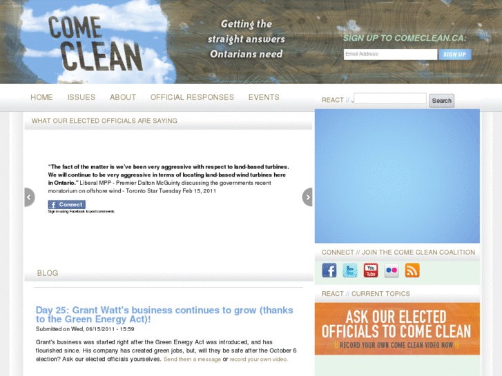 www.comeclean.ca