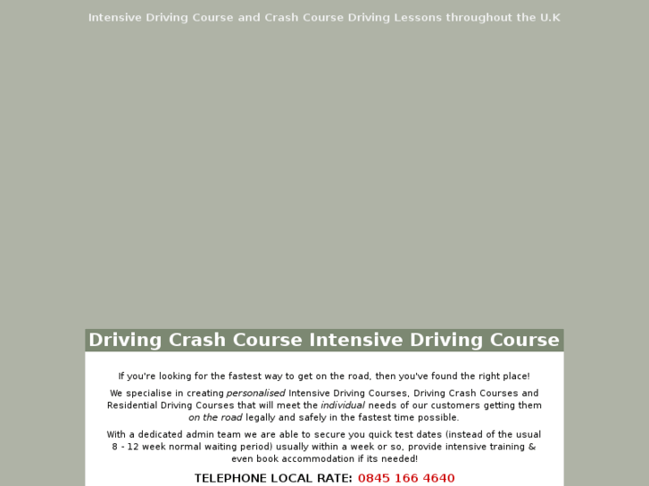 www.crash-courses.com
