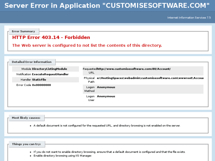 www.customisesoftware.com