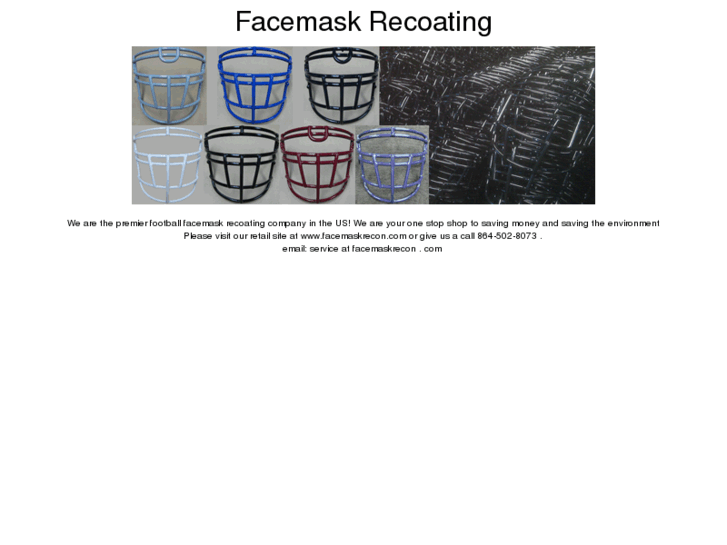 www.facemaskrecoating.com