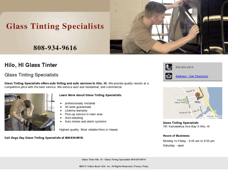 www.glasstintingspecialistshilo.com