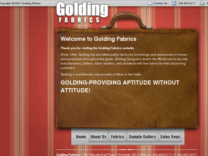 www.goldingfabrics.com