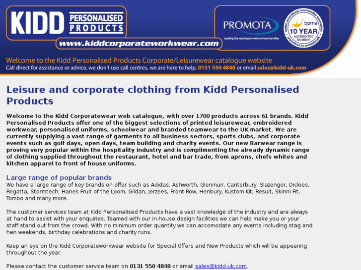 www.kiddcorporateworkwear.com