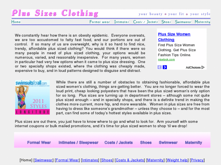 www.plussizesclothing.com