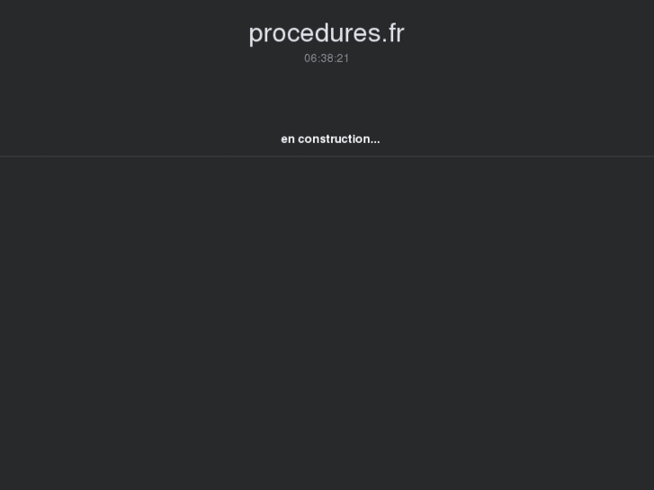 www.procedures.fr