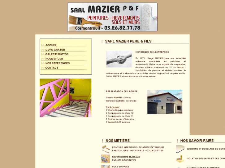 www.sarl-mazier.com