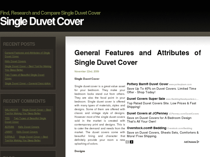 www.singleduvetcover.com