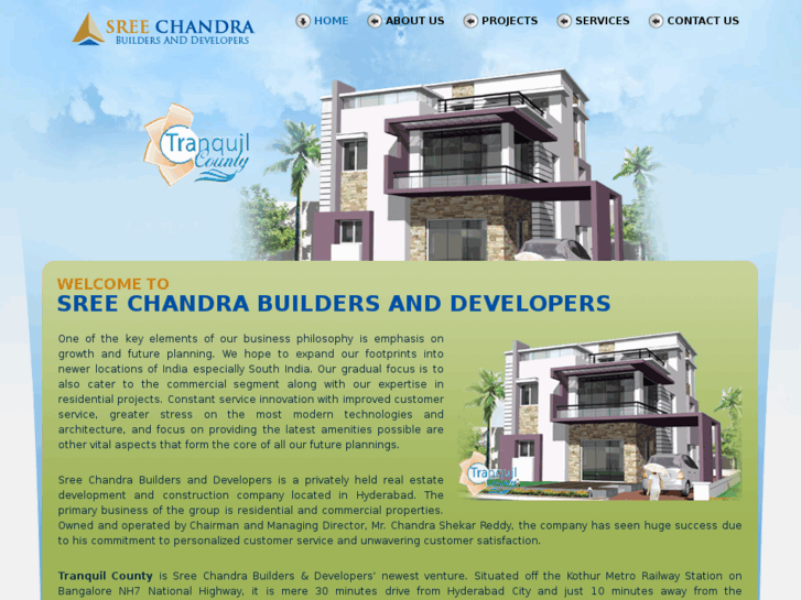 www.sreechandradevelopers.com