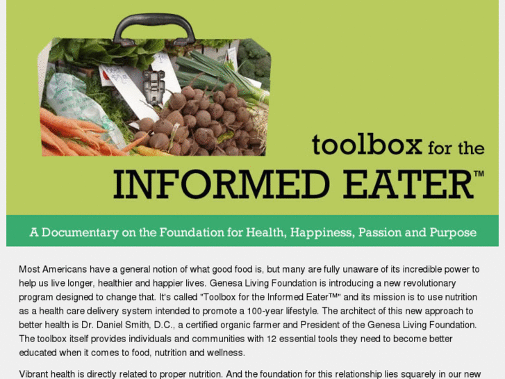 www.toolboxfortheinformedeater.com