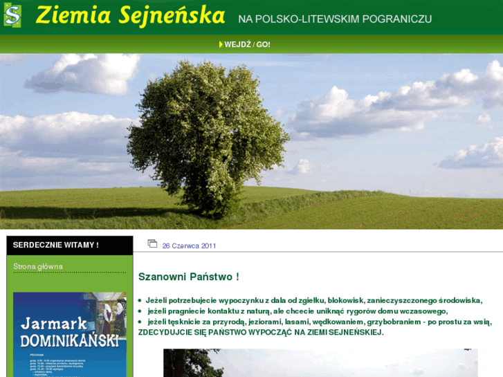 www.ziemia-sejnenska.pl