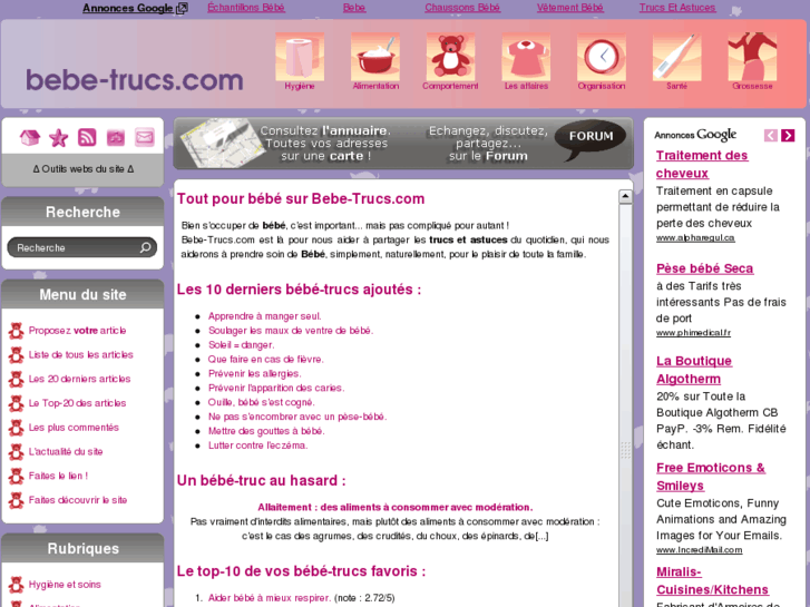 www.bebe-trucs.com