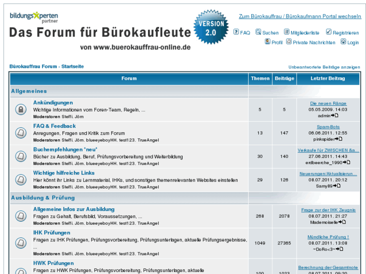 www.buerokauffrau-forum.de