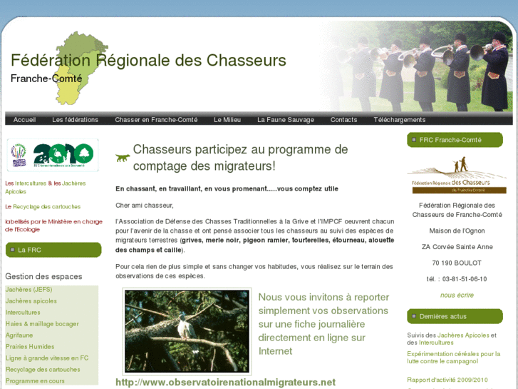 www.chassefranchecomte.fr