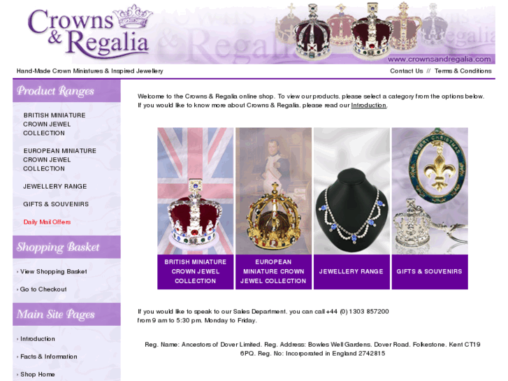 www.crownsandregalia.com