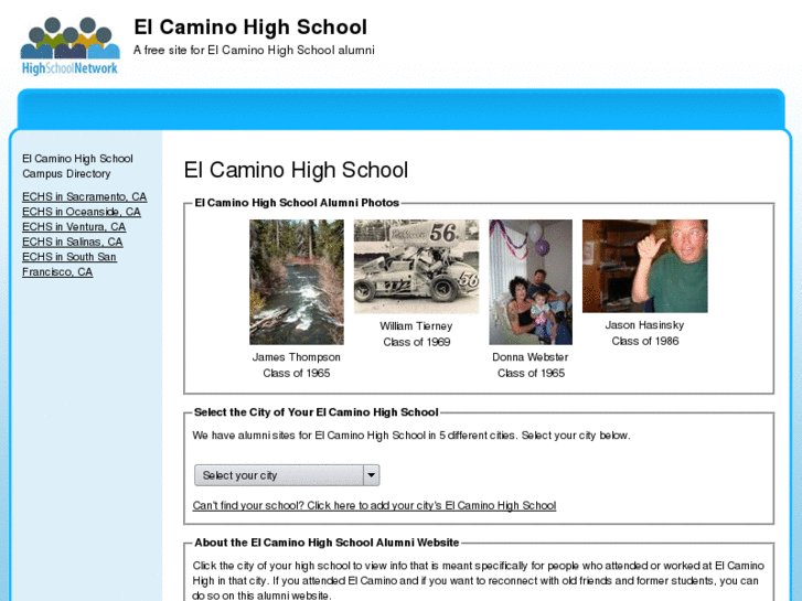 www.elcaminohighschool.net