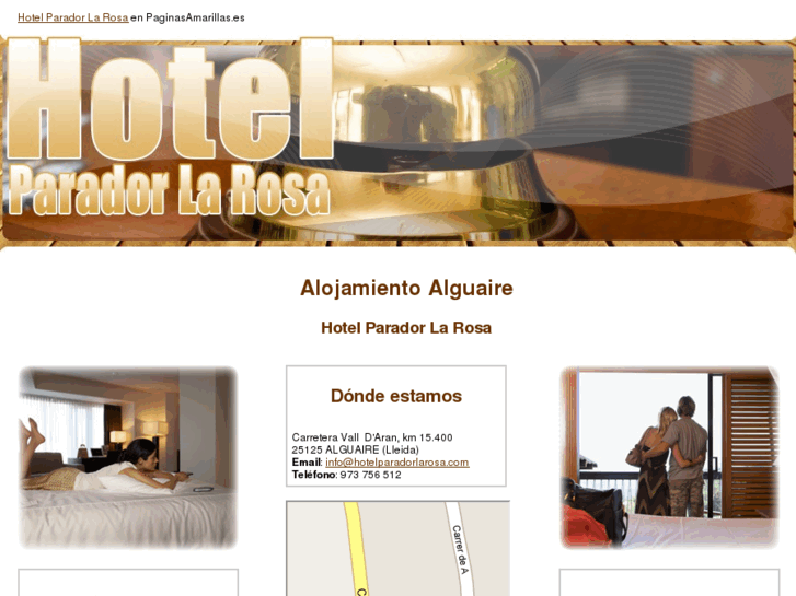 www.hotelparadorlarosa.com