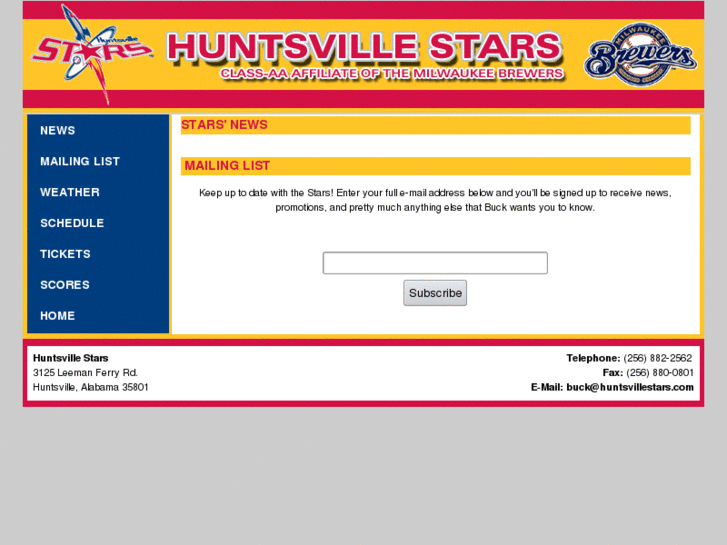 www.huntsvillestars.net