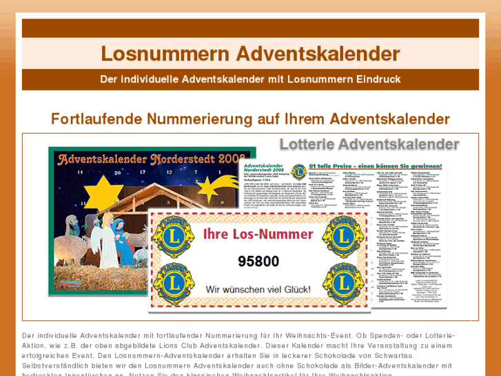 www.losnummern-adventskalender.de