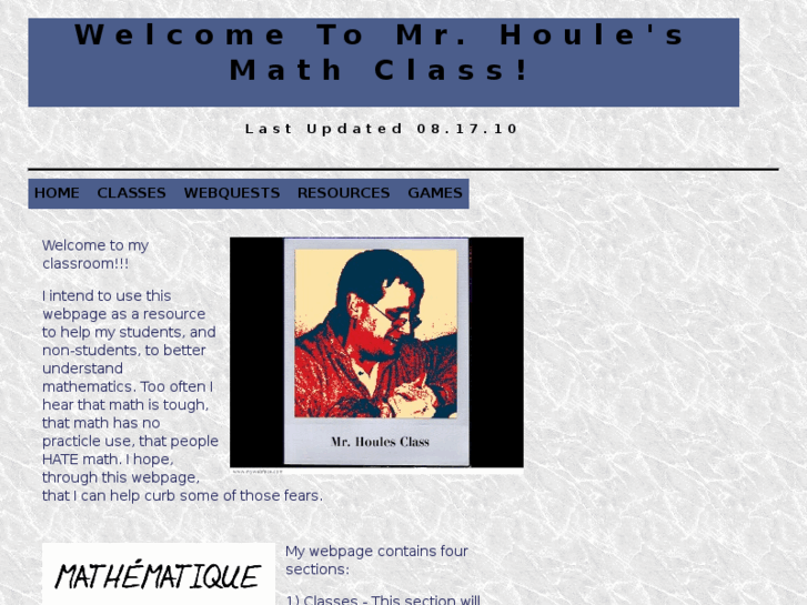 www.mrhoulesclass.com