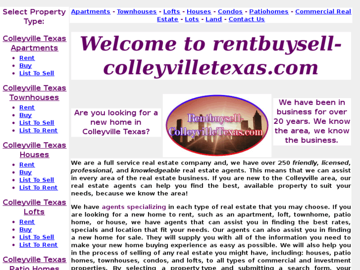 www.rentbuysell-colleyvilletexas.com