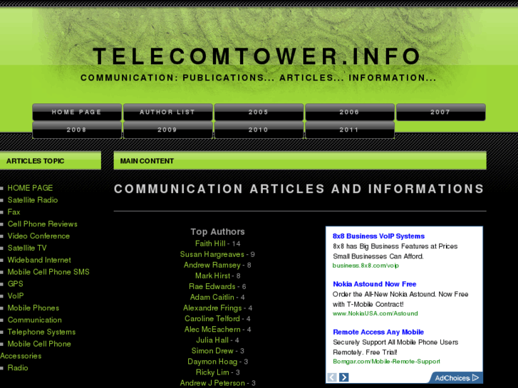 www.telecomtower.info